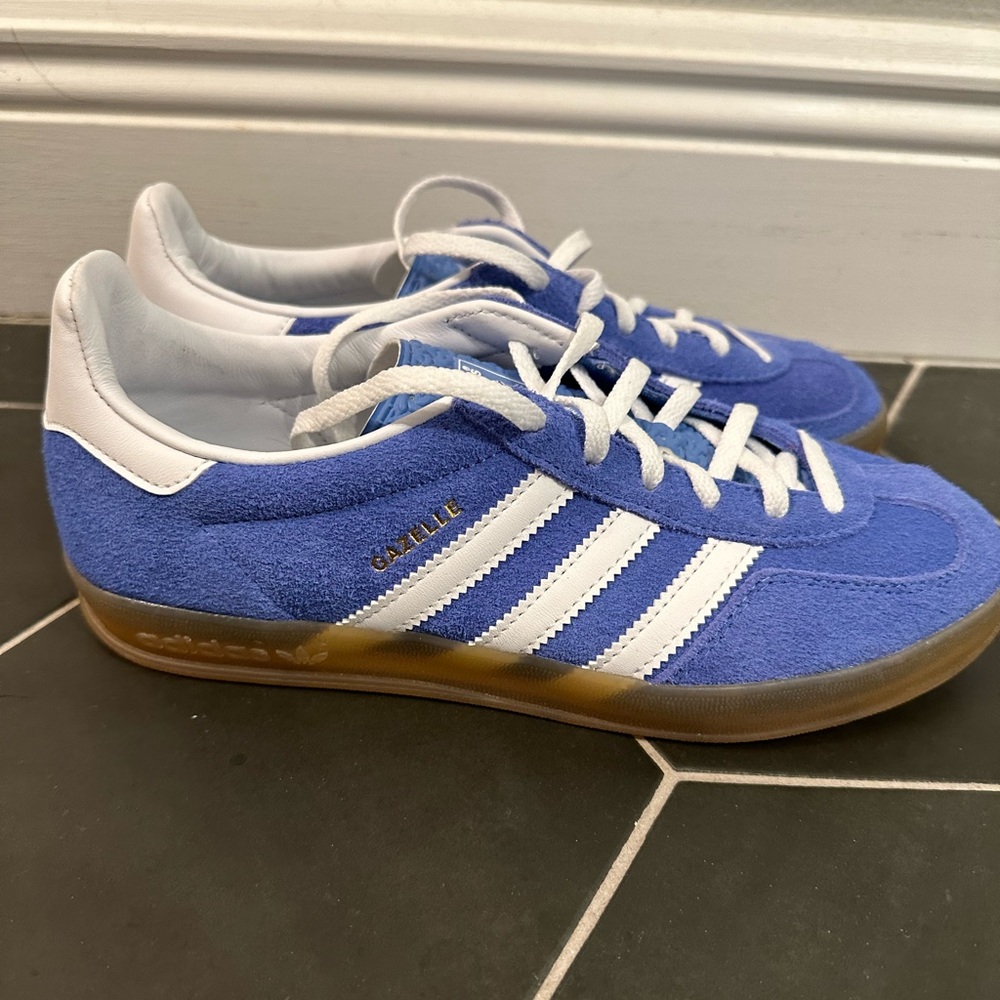 Adidas Gazelle Blue Fusion Gum